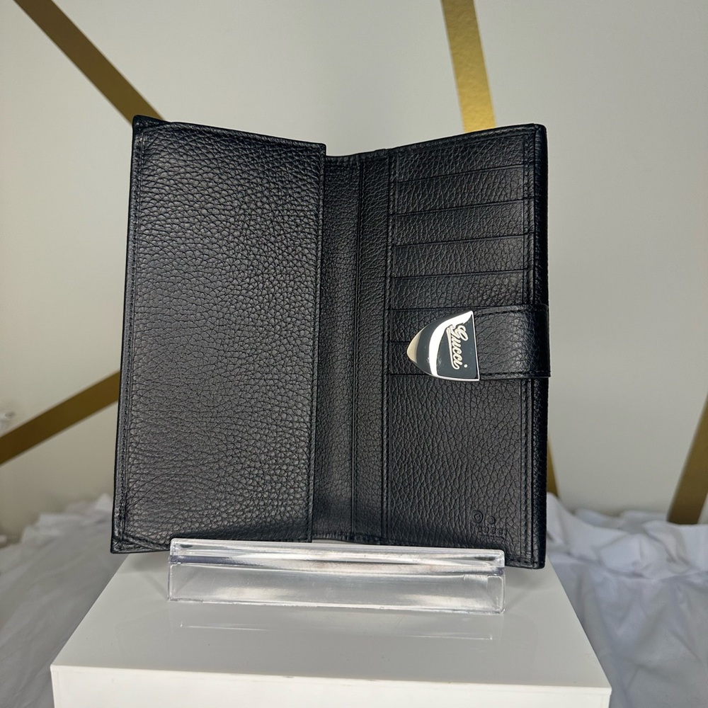 Gucci Classic Black Leather Wallet
